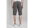 Tom Tailor 1016281 XX 10 22488 Férfi Josh négyzetmintás szürke bermuda övvel