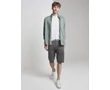 Tom Tailor 1016281 XX 10 22488 Férfi Josh négyzetmintás szürke bermuda övvel