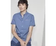 Tom Tailor 1017176 XX 10 21929 Férfi fehér sötétkék mintás rövid ujjú ing