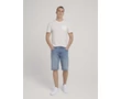 Tom Tailor Férfi Josh regular-slim kék farmer bermuda
