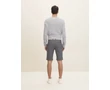 Tom Tailor Férfi szürke chino bermuda övvel