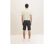 Tom Tailor Férfi fekete chino bermuda övvel