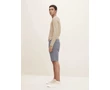 Tom Tailor Férfi szürke chino bermuda övvel