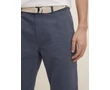 Tom Tailor Férfi kék chino bermuda övvel