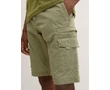 Tom Tailor Férfi khaki oldalzsebes bermuda