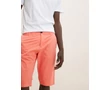 Tom Tailor Férfi korall színű tech chino bermuda