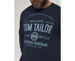 Tom Tailor Férfi sötétkék hosszú ujjú póló