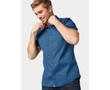 Tom Tailor 1008193 XX 10 15850 Férfi stretch fit kék-fekete mintás ing