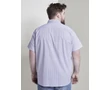 Tom Tailor 1018661 XX 16 21928 Férfi fehér kék mintás rövid ujjú ing