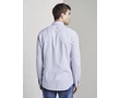 Tom Tailor 1014473 XX 10 20168 Férfi fekete-kék pöttyös fehér ing Méret: XL