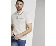 Tom Tailor 1017092 XX 10 10332 Férfi galléros törtfehér póló Méret: XL