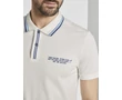 Tom Tailor 1017092 XX 10 10332 Férfi galléros törtfehér póló Méret: XL