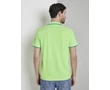 Tom Tailor Férfi regular fit galléros világoszöld póló Méret:3XL