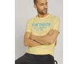 Tom Tailor Férfi sárga rövid ujjú póló
