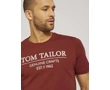 Tom Tailor Férfi rozsdabarna rövid ujjú póló