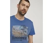 Tom Tailor férfi kék póló