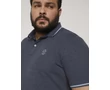 Tom Tailor Férfi galléros sötétkék póló Méret: 3XL/60
