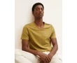 Tom Tailor férfi khaki v-nyakú póló
