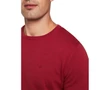 Tom Tailor 1012819 XX 10 24249 Férfi bordó kerek nyakú pulóver