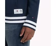 Tommy Hilfiger DM0DM05219 002 Férfi sötétkék kötött bomber kardigán