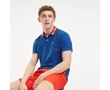 Tommy Hilfiger DM0DM06022 434 Férfi regular fit galléros kék piké póló
