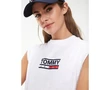 Tommy Hilfiger DW0DW06175 100 Női fehér ujjatlan pólóruha