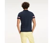 Tommy Hilfiger MW0MW09750 403 Férfi slim fit sötétkék galléros piké póló Méret: L