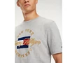Tommy Hilfiger mw0mw09836 501 Férfi hímzett szürke póló