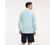 Tommy Hilfiger mw0mw09884 495 Férfi slim fit kék hosszú ujjú lenvászon ing