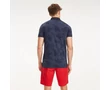 Tommy Hilfiger MW0MW10059 403 Férfi slim fit pálmafa mintás galléros sötétkék póló