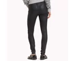 Tommy Hilfiger WW0WW22694 913 Női fekete fényes sztreccses slim fit farmernadrág