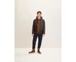 Tom Tailor Denim Férfi barna  kapucnis pulóver