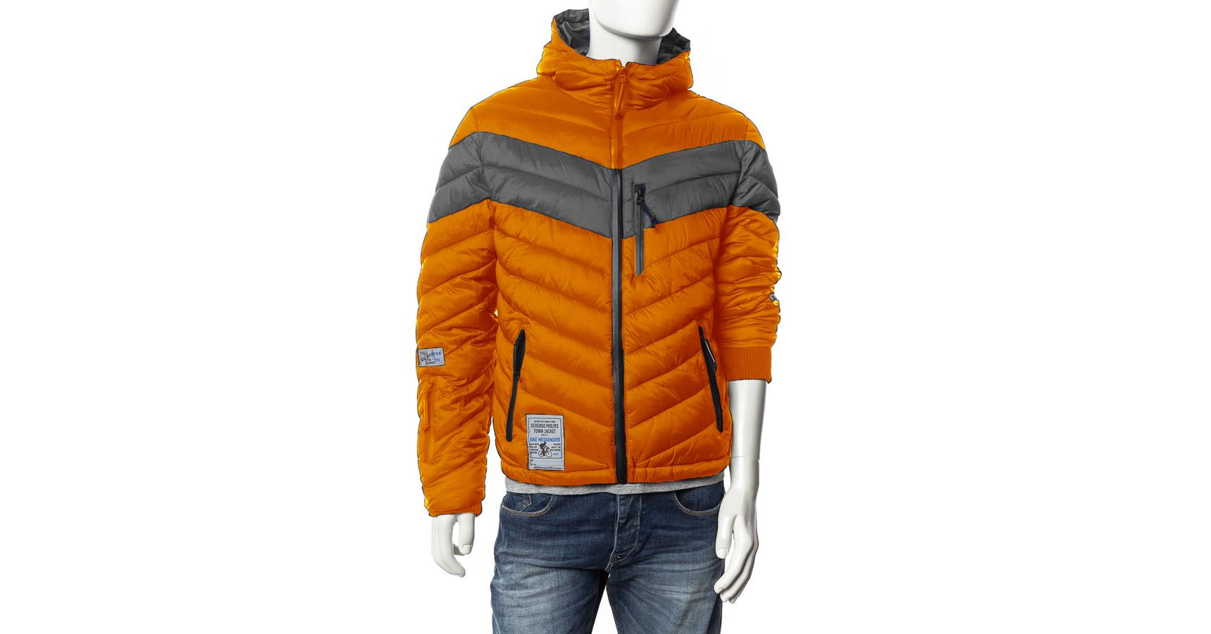 Devergo 1D623018KA1600 43 Férfi narancssárga és szürke téli Devergo 1D623018KA1600 43 Férfi narancssárga és szürke téli