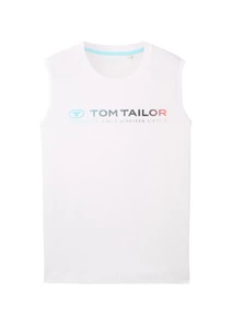 Tom Tailor Férfi fehér trikók, atléták