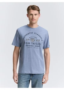 Tom Tailor Férfi világoskék pólók