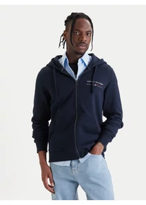 Tommy Hilfiger Férfi sötétkék pulóver