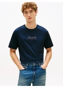 Tommy Hilfiger Férfi sötétkék póló