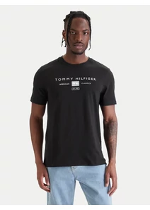 Tommy Hilfiger Férfi fekete póló