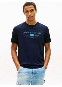 Tommy Hilfiger Férfi sötétkék póló