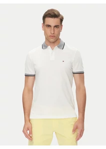 Tommy Hilfiger Fehér galléros póló
