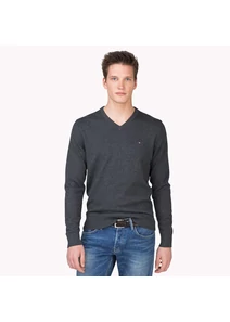 Tommy Hilfiger Férfi szürke pulóverek
