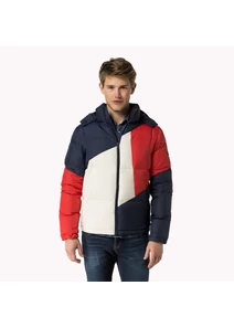 Tommy Hilfiger Férfi piros télikabátok