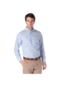 Tommy Hilfiger Férfi kék ingek