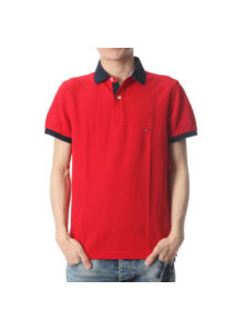 Tommy Hilfiger Férfi piros pólók