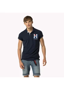 Tommy Hilfiger Férfi sötétkék pólók
