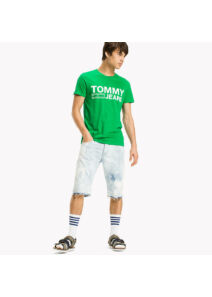 Tommy Hilfiger Férfi zöld pólók
