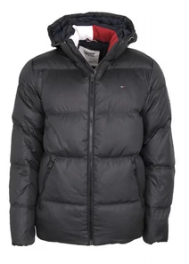 Tommy Hilfiger Férfi fekete télikabátok