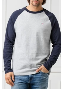 Tommy Hilfiger Férfi szürke hosszú ujjú pólók