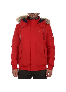 Tommy Hilfiger Férfi piros télikabátok