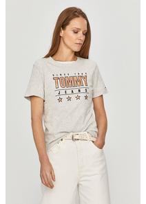 Tommy Hilfiger Női szürke felsők, blúzok és trikók